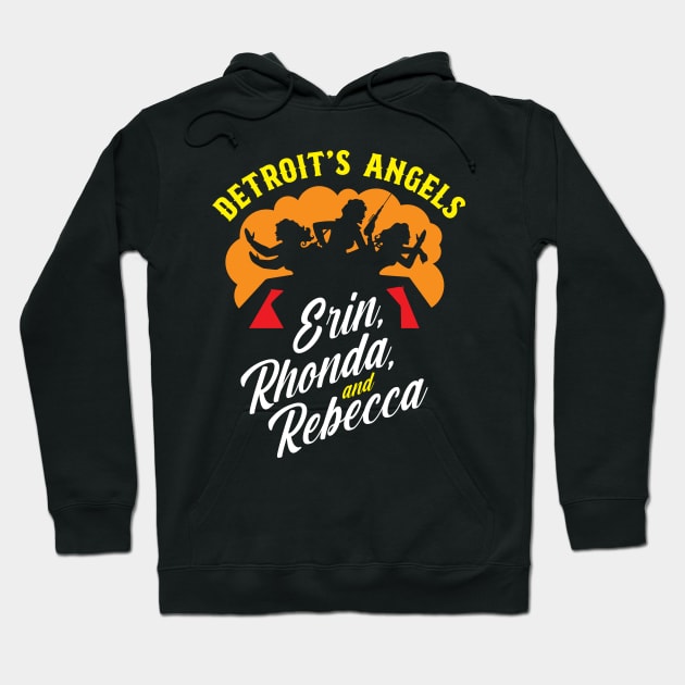 Detroit Angels Hoodie by MindsparkCreative